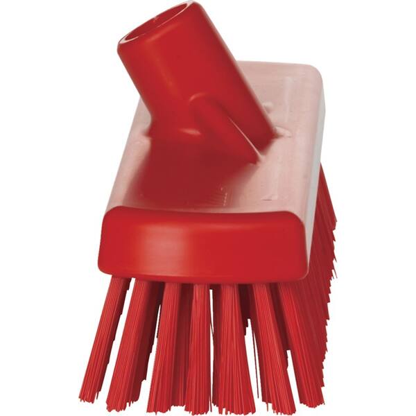 Vikan vloerschrobber harde vezels rood 305x85x110 mm (70604)