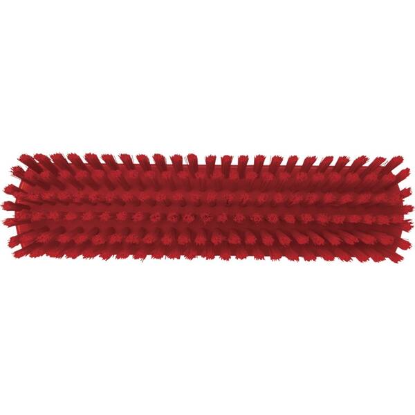 Vikan vloerschrobber harde vezels rood 305x85x110 mm (70604)