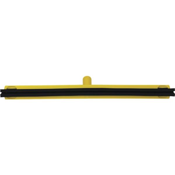 Vikan vloertrekker met vervangcassette vaste nek geel 600x85x115 mm (77546)