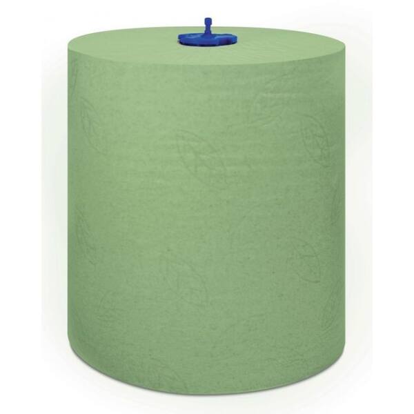 Tork handdoekrol dop groen 21cm x 150m