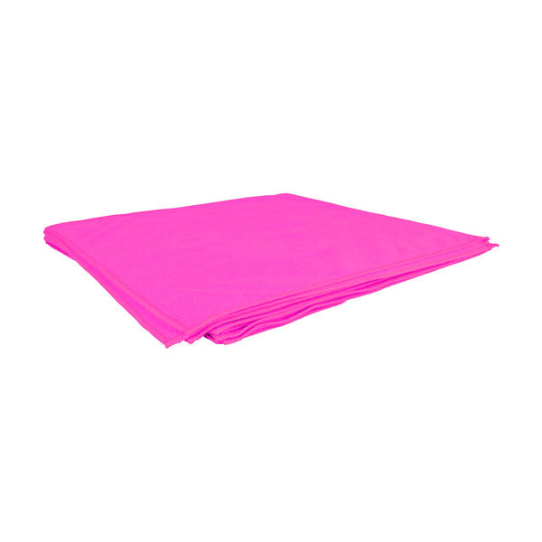 Microvezeldoek rood 400x400 mm