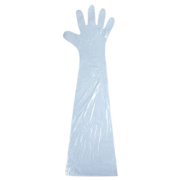 Handschoenen 90 cm PE-LD veterinaire