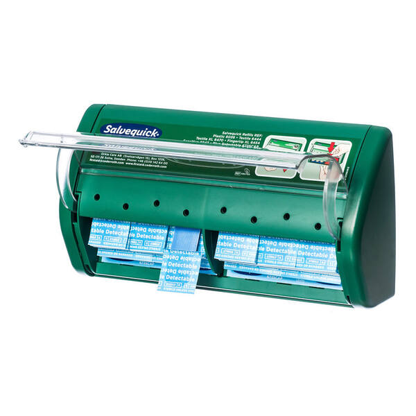 Dispender pleisterdispenser gevuld met 70 blauwe pleisters (5321001840)