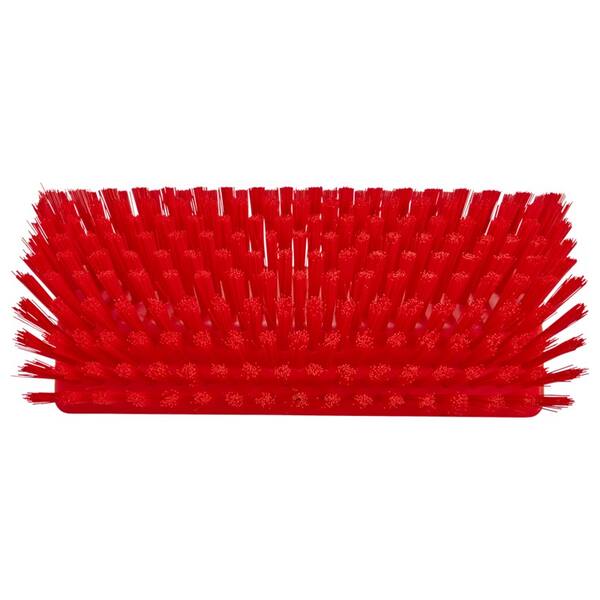 Vikan hoekschrobber medium vezels rood 265x150x100 mm (70474)