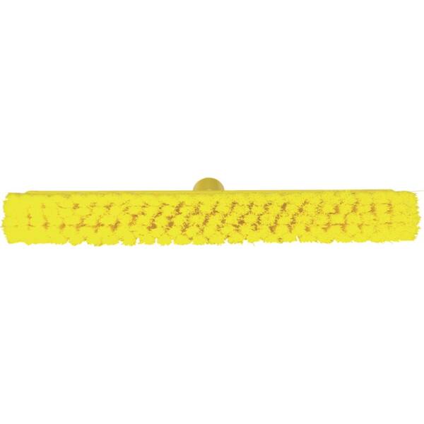 Vikan vloerveger zachte splitvezels geel 410x65x130 mm (31786)