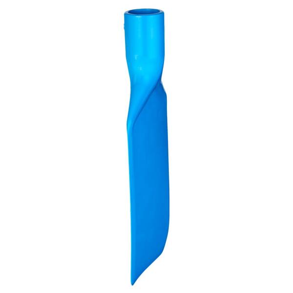 Vikan spatelblad met steelaansluiting PE blauw 220x115x33 mm (70133)