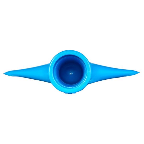 Vikan spatelblad met steelaansluiting PE blauw 220x115x33 mm (70133)