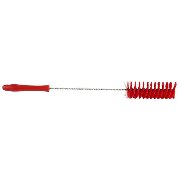 Vikan pijpborstel met handvat medium vezels rood 510x40x40 mm (53794)