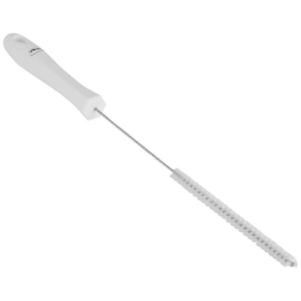 Vikan pijpborstel met handvat medium vezels wit 375x23x23 mm (53635 )