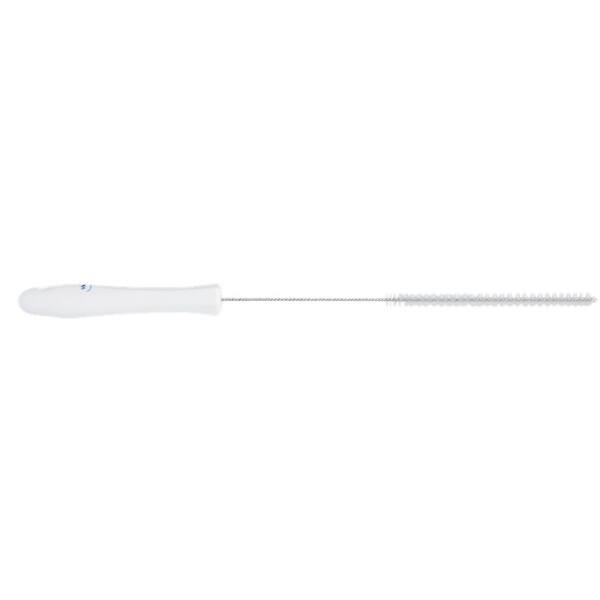 Vikan pijpborstel met handvat medium vezels wit 375x23x23 mm (53635 )