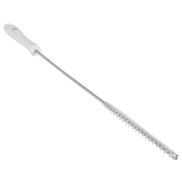 Vikan pijpborstel met handvat harde vezels wit 480x22x22 mm (53755)