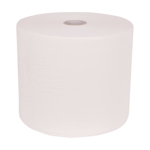 Towlers midirol 1-laags wit 200mm x 300m