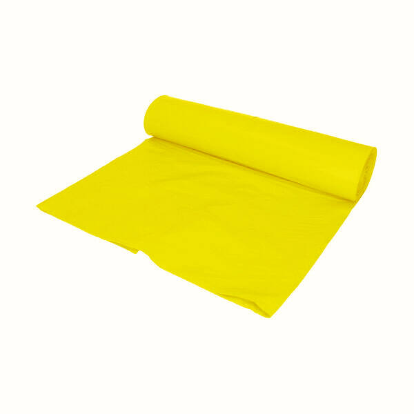 LDPE zakken 32,5 x 80 cm 113mµ geel