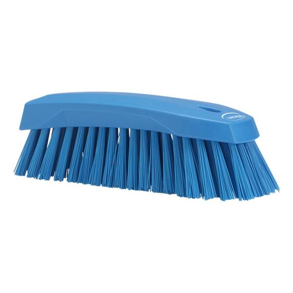 Vikan werkborstel harde vezels schuin blauw 200x70x60 mm (38903)