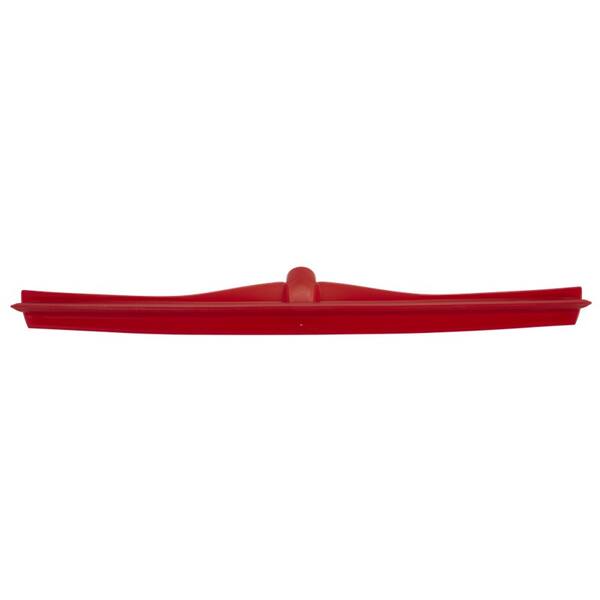 Vikan vloertrekker vaste nek rood 600x80x95 mm (71604)