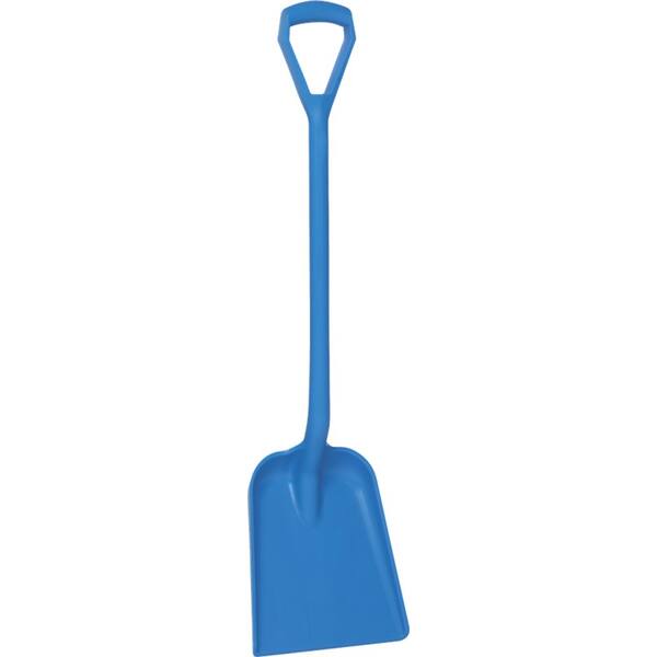 Vikan schep rechte steel 1.040 mm standaard blad blauw 327x371 mm (56253)