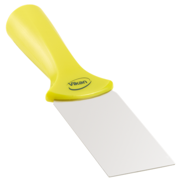 Vikan handschraper RVS blad geel 205x50x32 mm (40106)