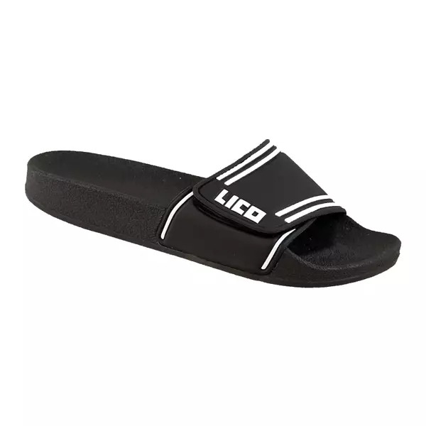 Badslipper Coast zwart maat 41