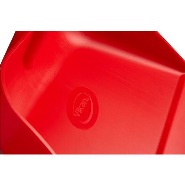 Vikan stofblik met rechtopstaande aluminium steel rood 860x200x88 mm (56624)