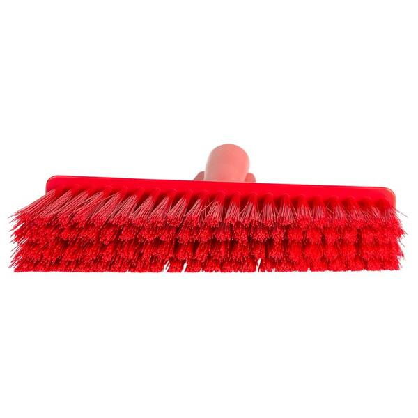 Vikan veger met schuine vezels rood 250x150x180 mm (31034)