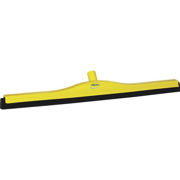 Vikan vloertrekker met vervangcassette vaste nek geel 700x80x110 mm (77556)