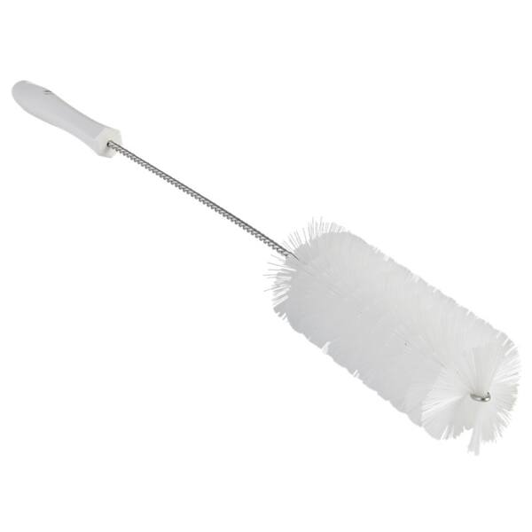 Vikan pijpborstel met handvat medium vezels wit 510x65x60 mm (53705)