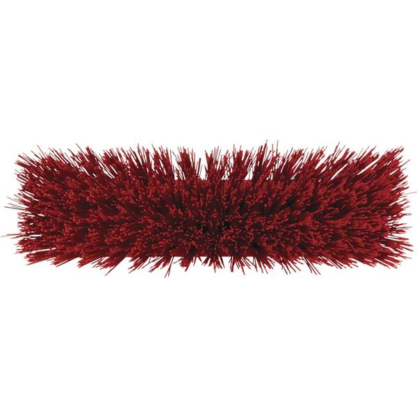 Vikan bezem extra harde vezels rood 330x100x170 mm (29154)