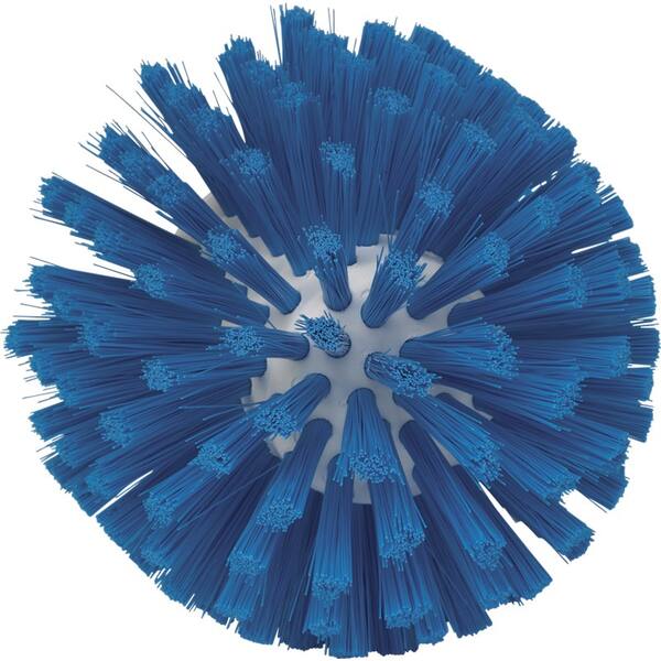 Vikan wormhuisborstelkop medium vezels blauw ø 135 130 mm (70353)