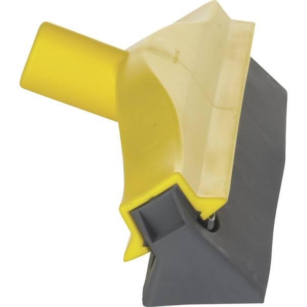 Vikan condenstrekker stevig rubber geel 400x130x80 mm (77166)