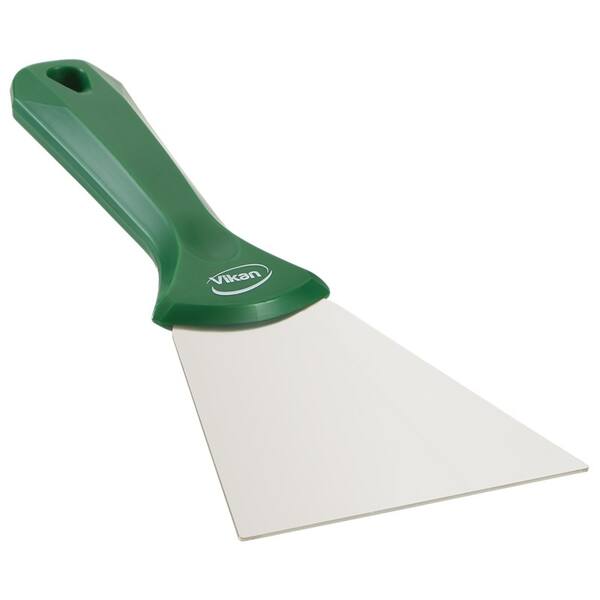 Vikan handschraper RVS blad groen 235x100x22 mm (40092)