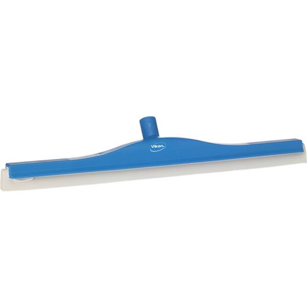Vikan vloertrekker flexibele nek blauw met witte cassette 600x100x75 mm (77643)