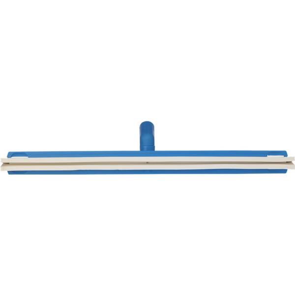 Vikan vloertrekker flexibele nek blauw met witte cassette 600x100x75 mm (77643)