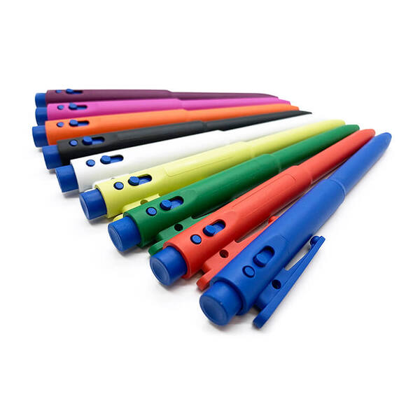 Detectapennen behuizing blauw inkt blauw XDETECT met clip