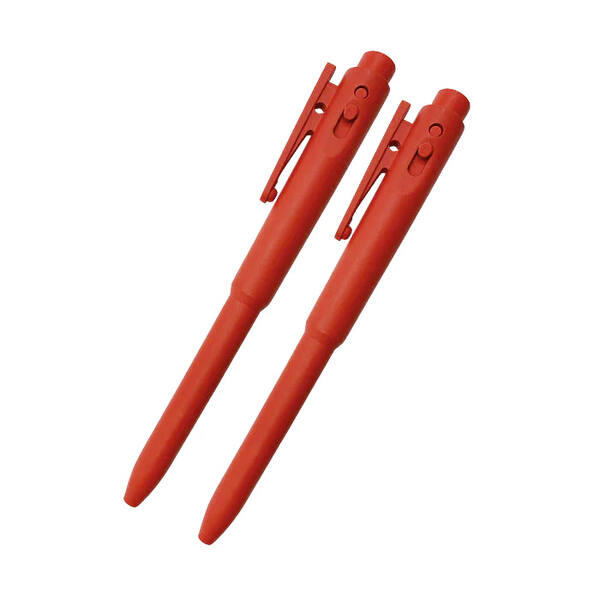 Detectapennen behuizing rood inkt rood XDETECT met clip