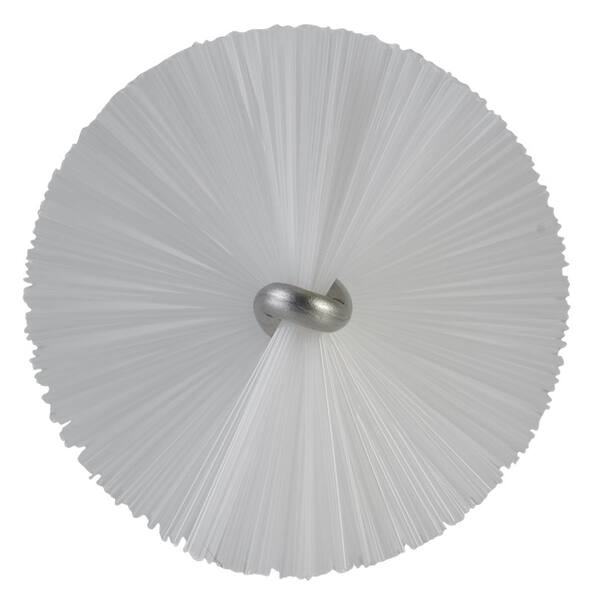 Vikan pijpborstel met handvat harde vezels wit 510x40x40 mm (53785)