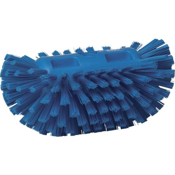 Vikan tankborstel harde vezels blauw 205x130x100 mm (70373)