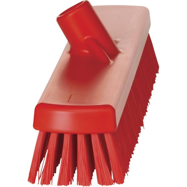 Vikan vloerschrobber harde vezels rood 470x80x115 mm (70624)