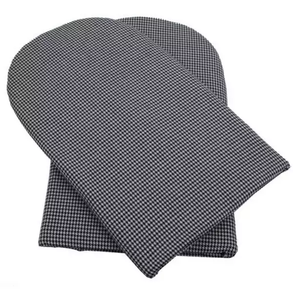 Ovenwanten hittewerend extra dik blauw geruit (330133B)