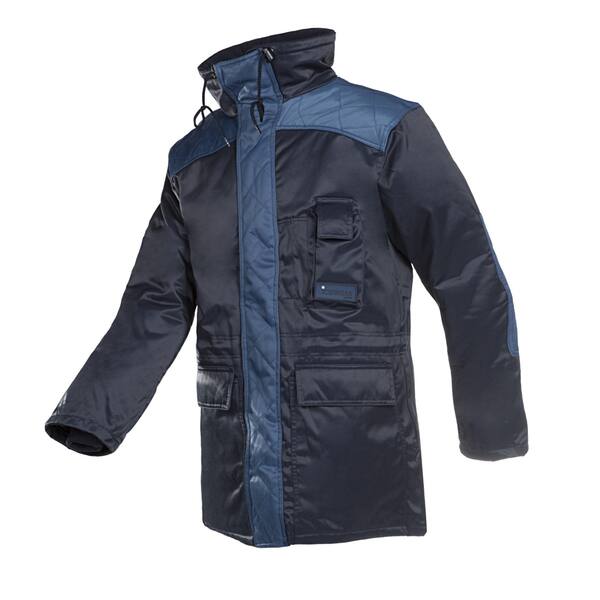 Diepvriesparka kort nICEWEAR Sioen Vermont maat XL marineblauw/kobaltblauw (24297006)