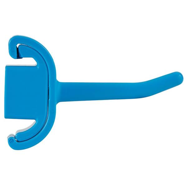 Vikan enkele haak voor Hi-Flex ophangsysteem blauw 41,5x78x48 mm (10123)