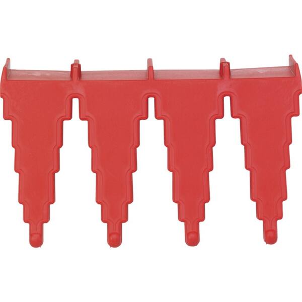 Vikan wandhouder glad rood 240x170x 60 mm (6154)