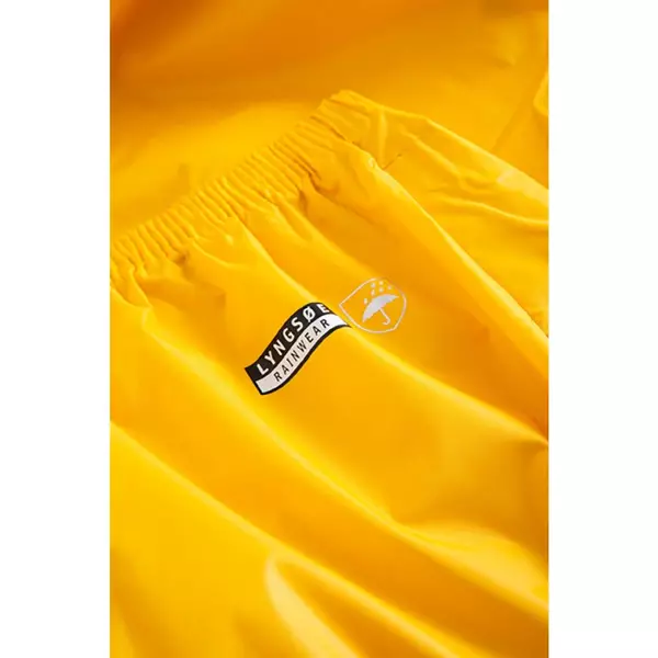 Regenkleding set met jas en broek geel maat XXL