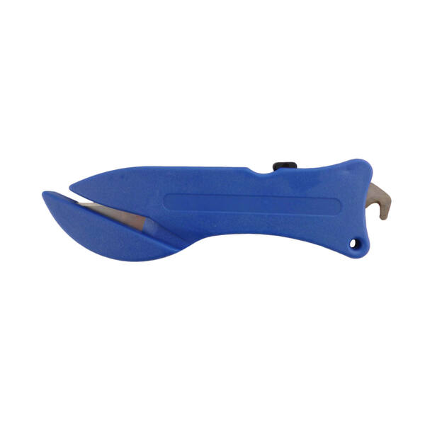 Veiligheidsmessen detecteerbaar blauw Fish F3000M met haakmes