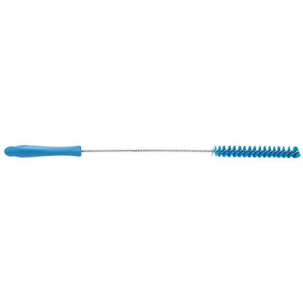Vikan pijpborstel met handvat medium vezels blauw 500x25x25 mm (53763)