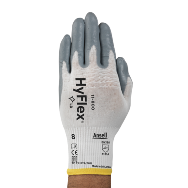Werkhandschoenen Ansell Hyflex 11-800 maat 10 (19011810)