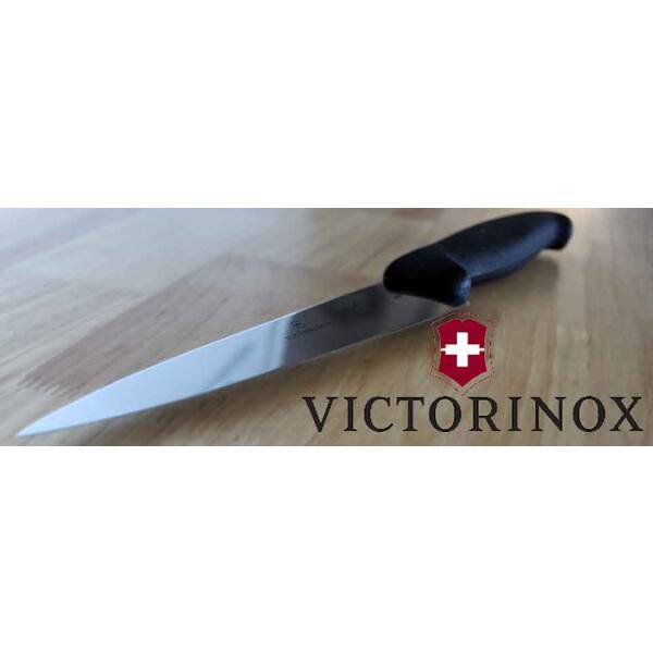 Victorinox poeliersmes met zwart Fibrox heft 10 cm