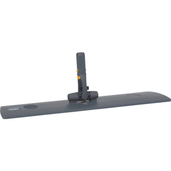 Vikan composiet mopframe met klittenband en click-fit aansluiting grijs 405x88x47 mm (374218)