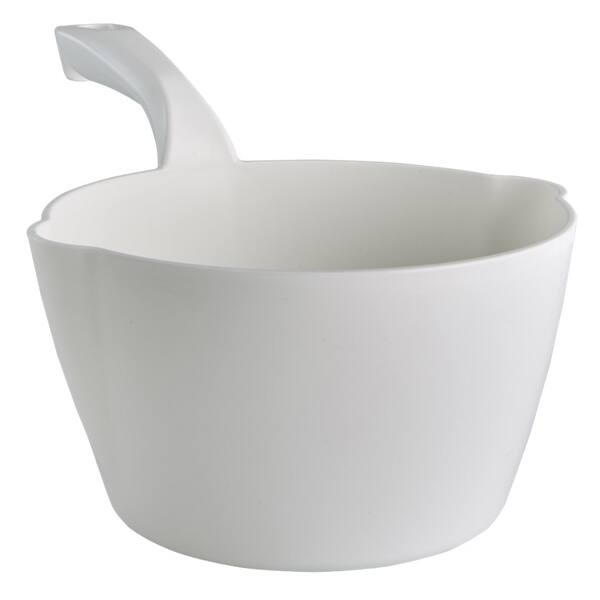 Vikan ronde handschep met schenktuit 2 liter wit 330x210x115 mm (56825)