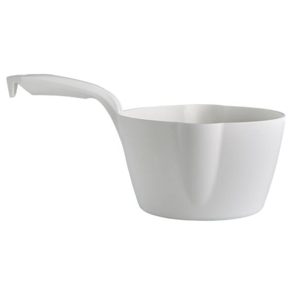Vikan ronde handschep met schenktuit 2 liter wit 330x210x115 mm (56825)