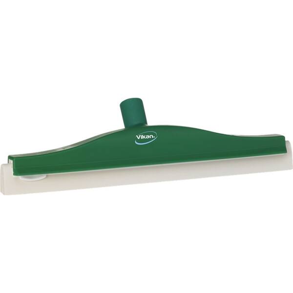 Vikan vloertrekker flexibele nek groen met witte cassette 400x110x75 mm (77622)